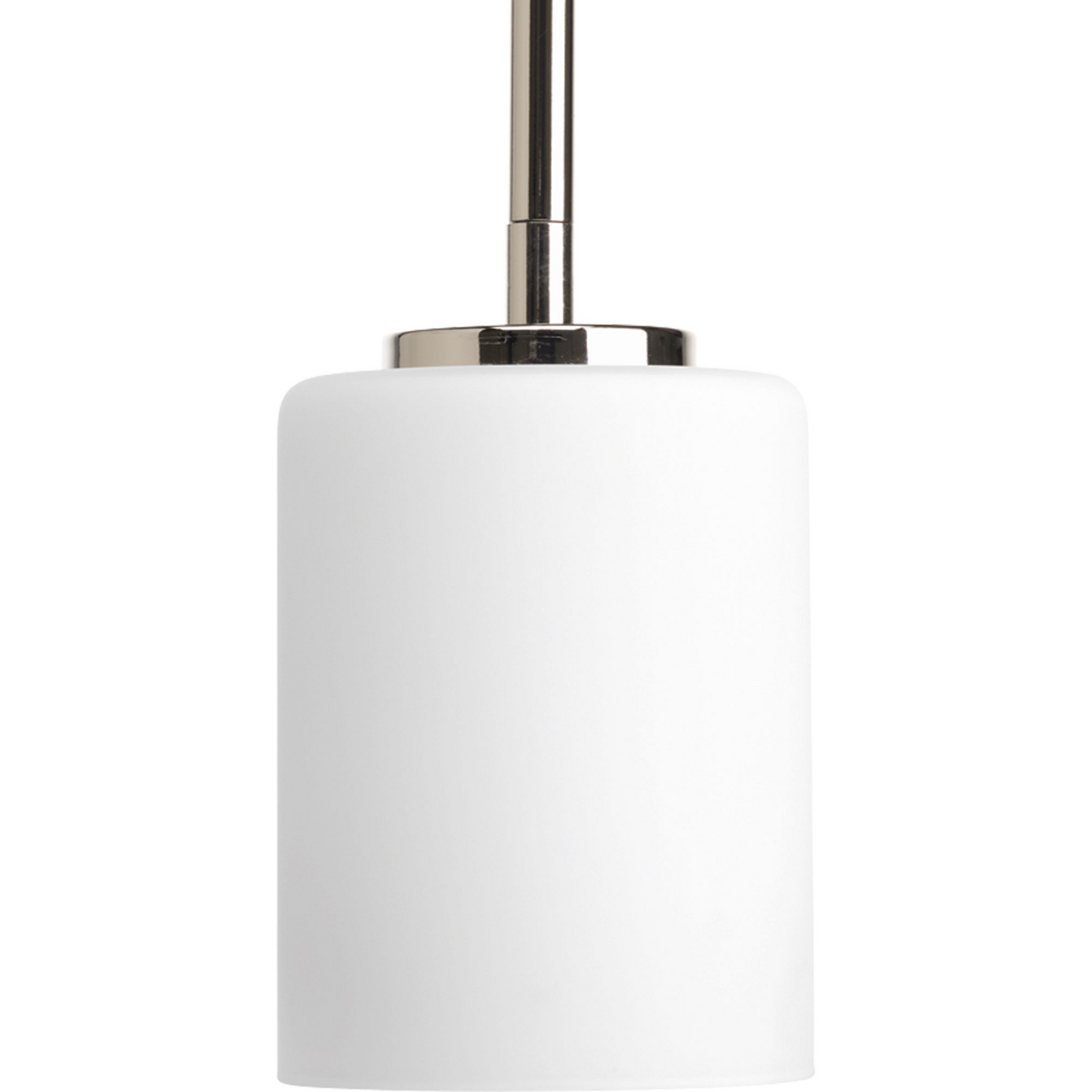 P5170-104 Replay Modern/Transitional Mini Pendant, (1) A19 Lamp, 120 V AC, Polished Nickel Plated Housing