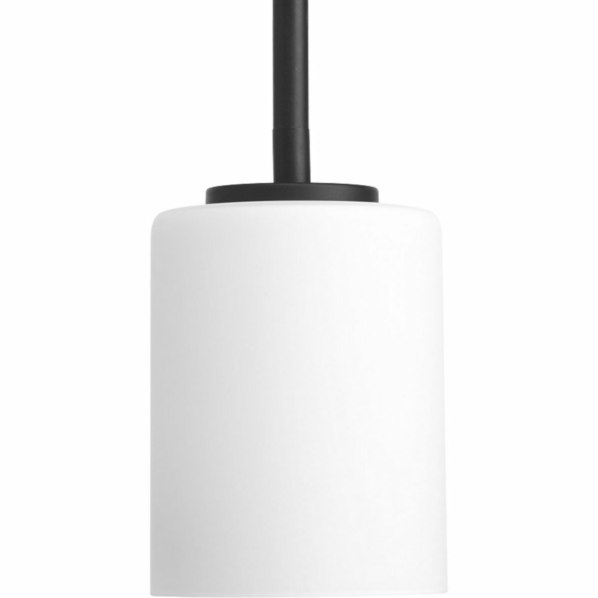 P5170-31 Replay Contemporary/Soft/Transitional/Modern Mini Pendant, (1) A19 Lamp, 120 V AC, Black Painted Housing
