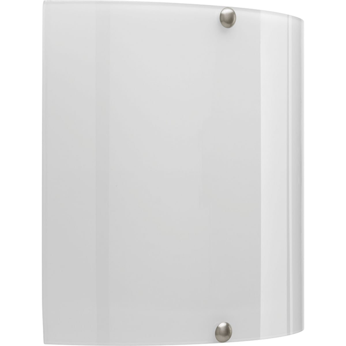 P7093-3030K9 Contemporary/Soft Wall Sconce, (1) Lamp, 120 V AC, White Painted Housing