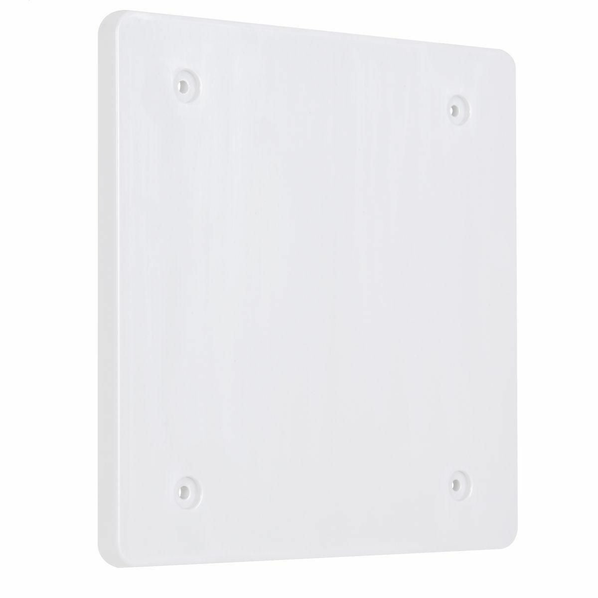 PBC200WH Weatherproof Cover, 0.3 in L x 4.88 in W, Blank/Flat Cover, Polycarbonate