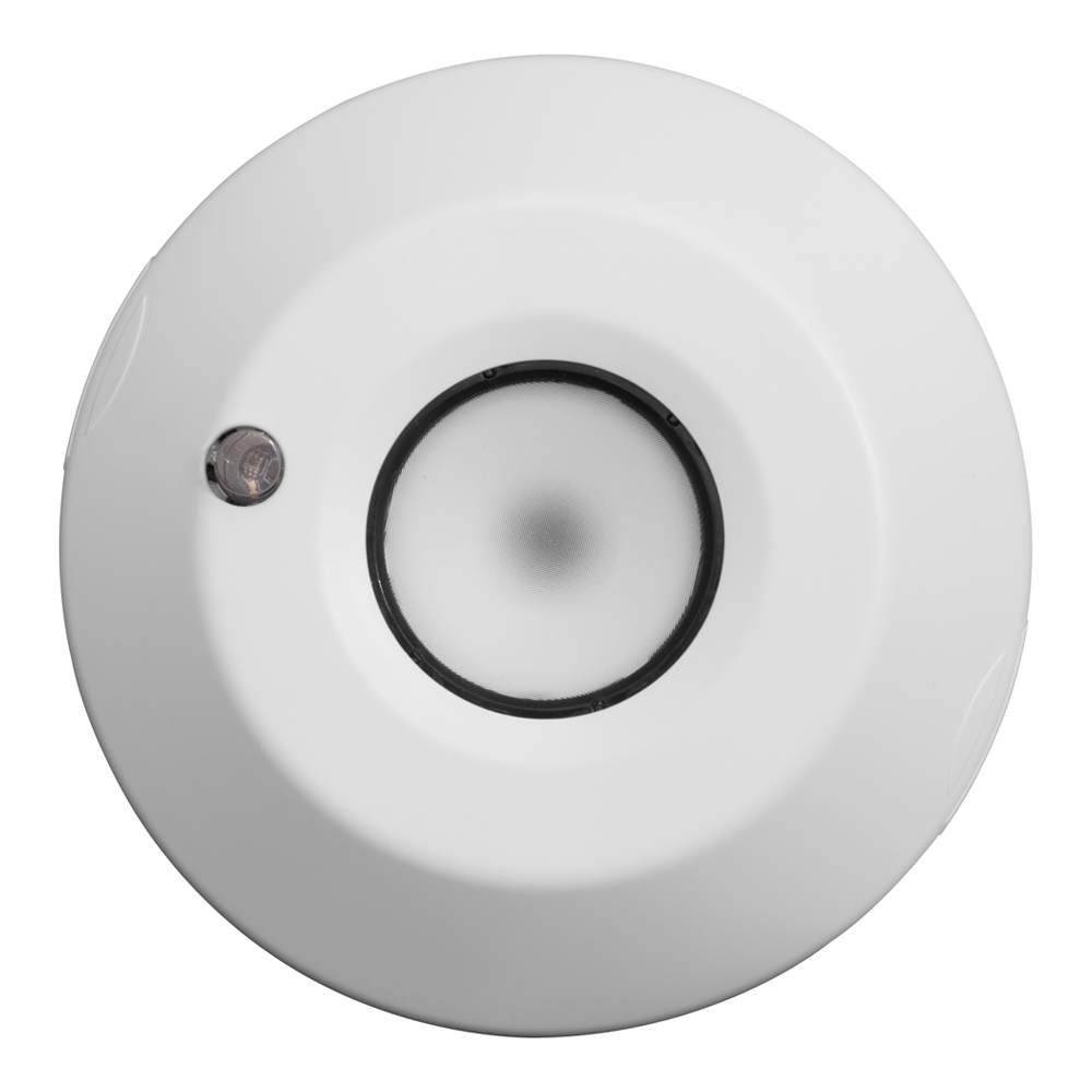 PCC2S-W Provolt 2-Zone Low-Profile Line Voltage Photocell, 120 to 277 V AC, 800 W Tungsten, 1/4 hp, 1/3 hp Ballast, Ceiling Mount