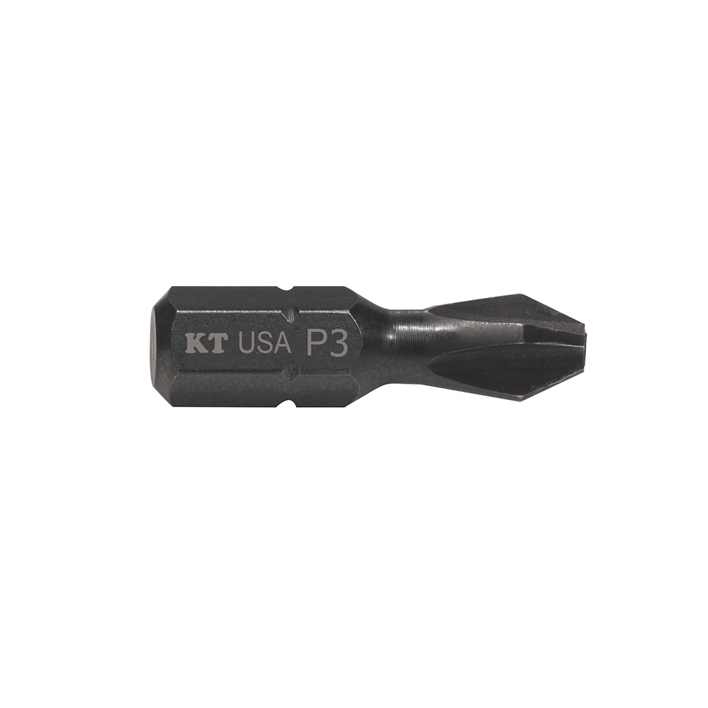 PH315 Insert Power Driver Bit, #3 Phillips Point, 1 in OAL