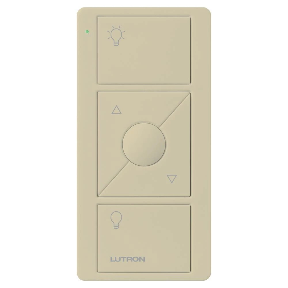 PJ2-3BRL-GIV-L01 Original 3-Button Pico Smart Remote with Raise/Lower and Preset with Light Icons, Ivory