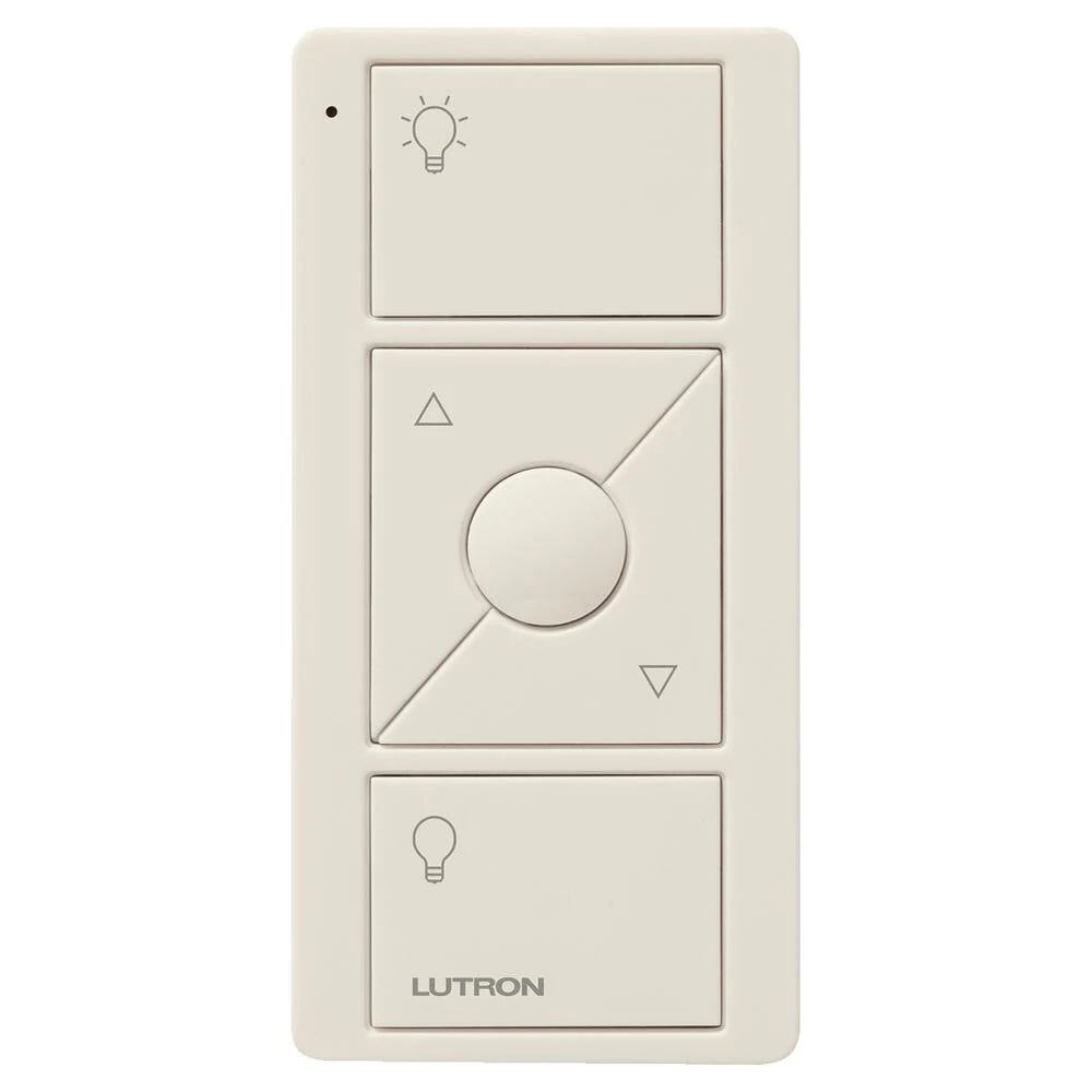 PJ2-3BRL-GLA-L01 Original 3-Button Pico Smart Remote with Raise/Lower and Preset with Light Icons, Light Almond