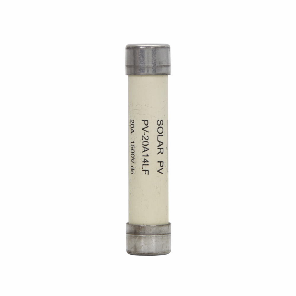 PV-20A14LF Photovoltaic Fuse, 20 A, 1.5 kV DC, 10 kA Interrupt, Class: gPV, Cylindrical Body