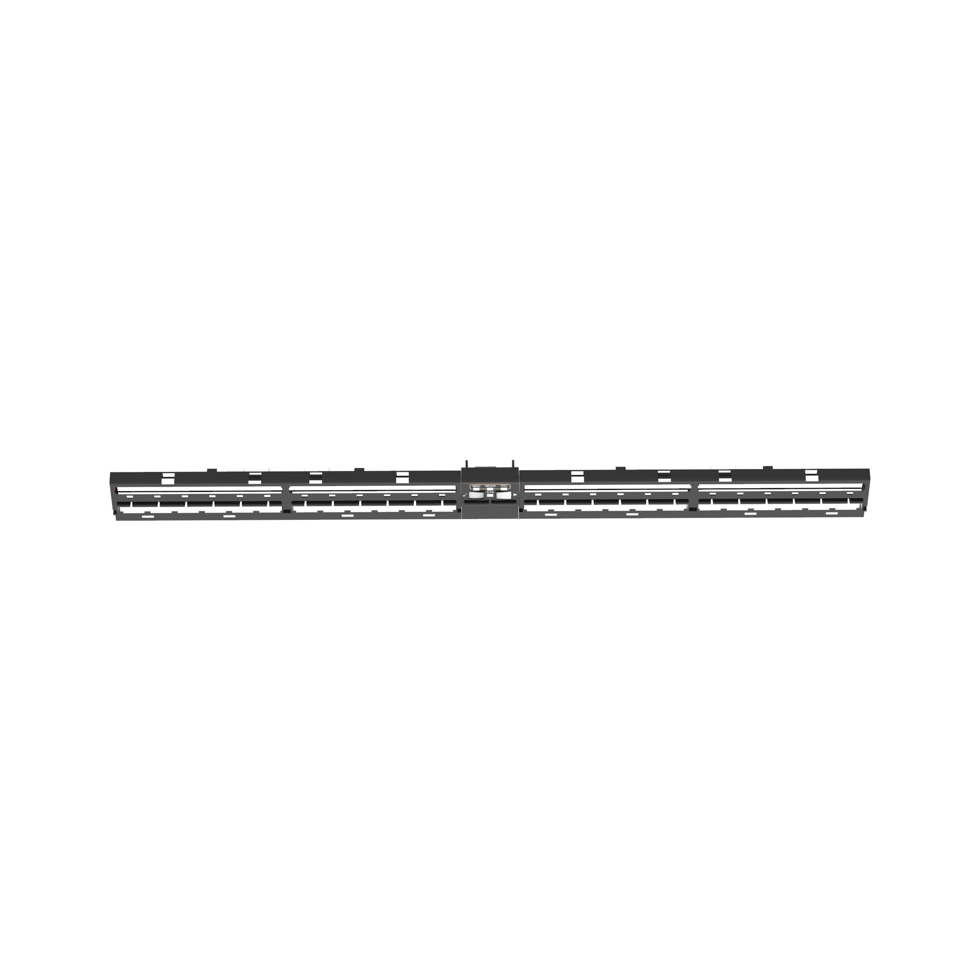 PVQ-MIQPU24 PanView iQ Straight Unshielded Fiber Optic Patch Panel, 24 Ports