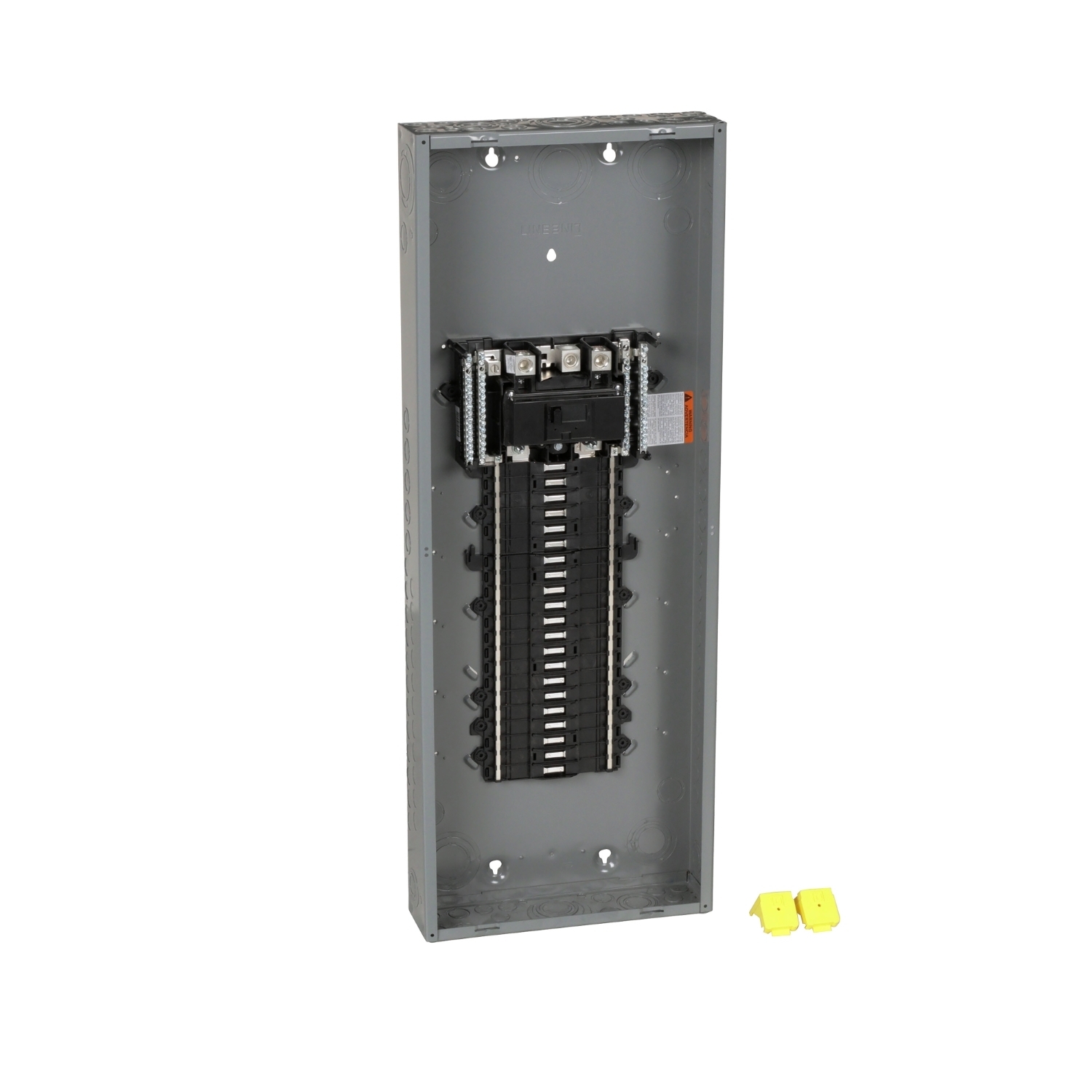 QO142M200PC 1-Phase Convertible Neutral Main Breaker Load Center With Combination Flush/Surface Cover, 120/240 V AC, 200 A, 1 Poles, 22 kA Interrupt