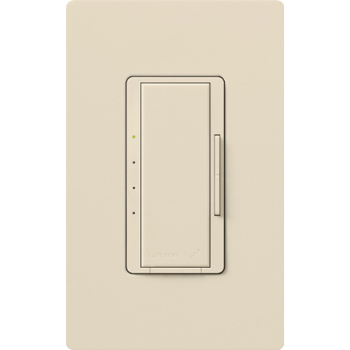 RRD-2ANF-LA Maestro RF Fan Control for RA2 Select/RA3 Systems, 2 Amp Ceiling Fan, 1 Pole/Multi-Location,Neutral Required,120V, Light Almond