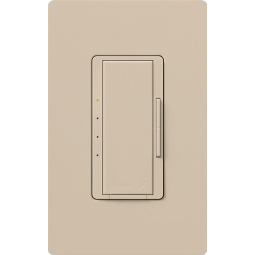 RRD-2ANF-TP Maestro RF Fan Control for RA2 Select/RA3 Systems, 2 Amp Ceiling Fan, 1 Pole/Multi-Location, Neutral Required, 120V, Taupe