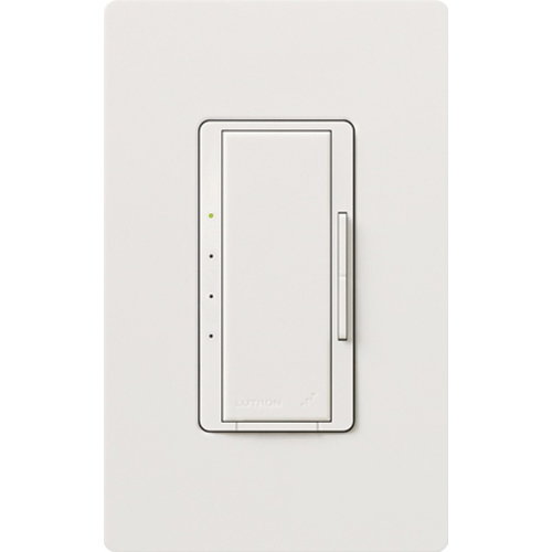RRD-2ANF-WH Maestro RF Fan Control for RA2 Select/RA3 Systems, 2 Amp Ceiling Fan, 1 Pole/Multi-Location, Neutral Required, 120V, White
