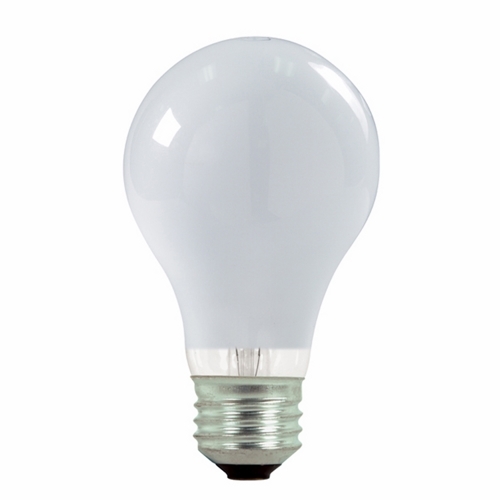 S2406 Type A Dimmable Halogen Lamp, 43 W, E26 Lamp, A19 Shape, 750 Lumens Initial