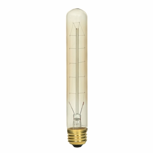 S2421 Decorative Dimmable Vintage Incandescent Lamp, 40 W, E26 Incandescent Lamp, T9 Shape, 160 Lumens Initial