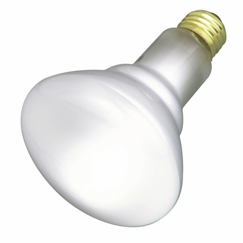 S2808 Dimmable Reflector Incandescent Lamp, 65 W, E26 Incandescent Lamp, BR30 Shape, 685 Lumens Initial