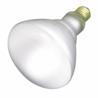 Incandescent Reflector Lamp, Designation: 65BR40/FL, 120 V, 65 WTT, BR40 Shape, E26 Medium Base, Frosted, CC-6 Filament, 2500 HR, Lumens: 580 LM Initial, 6-1/2 IN Length, 5 IN Diameter