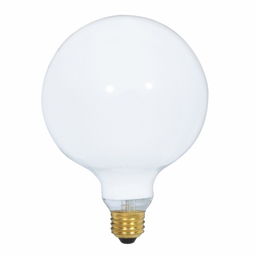 S3002 Decorative Dimmable Globe Incandescent Lamp, 60 W, E26 Incandescent Lamp, G40 Shape, 550 Lumens Initial