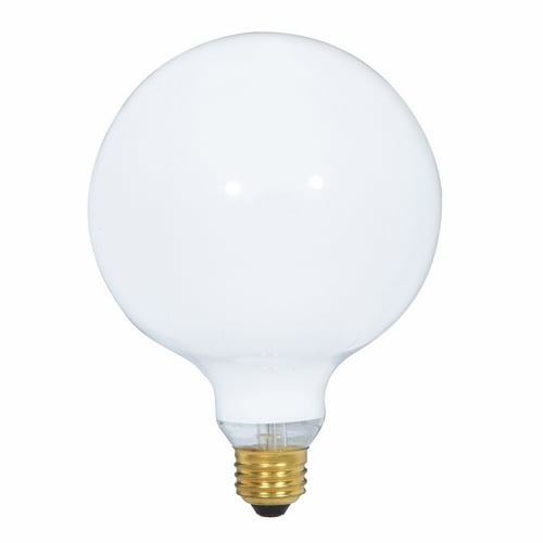 S3004 Decorative Dimmable Globe Vintage Incandescent Lamp, 150 W, E26 Incandescent Lamp, G40 Shape, 1.55 Lumens Initial