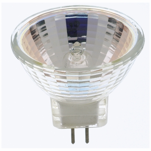 S3154 Dimmable Halogen Reflector Lamp, 20 W, GZ4 Halogen Lamp, MR11, 500 Lumens CP Center Beam