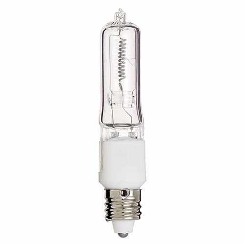 S3157 Dimmable Single Ended Halogen Lamp, 75 W, E11 Lamp Base, T4 Shape, 120 V AC