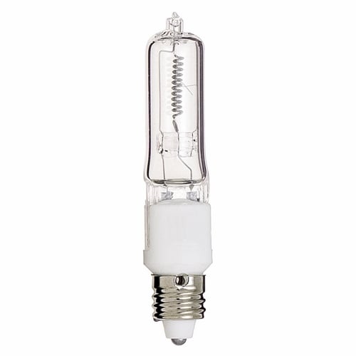 S3162 Dimmable Single Ended Halogen Lamp, 50 W, E11 Lamp Base, T4 Shape, 120 V AC