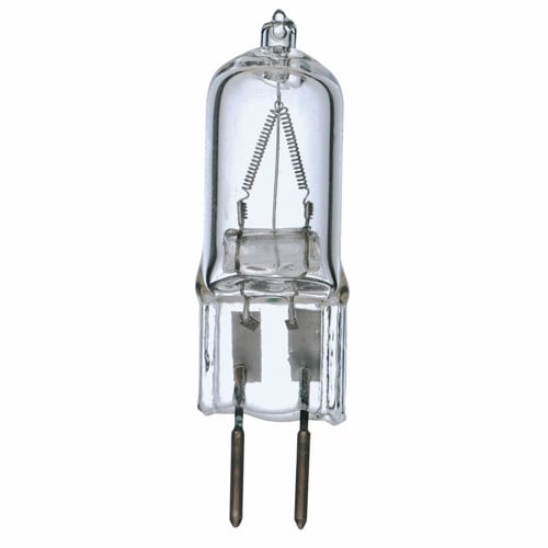 S3197 Dimmable Halogen Lamp, 25 W, GY6.35 Lamp, T4 Shape, 210 Lumens Initial