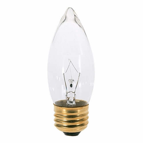S3232 Decorative Dimmable Incandescent Lamp, 40 W, E26 Incandescent Lamp, B11 Shape, 370 Lumens Initial