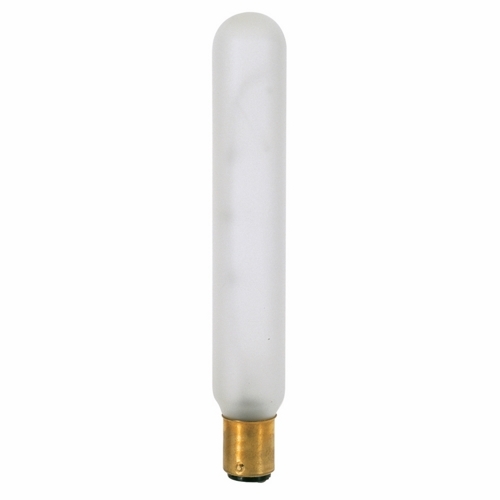 S3249 Dimmable Tubular Incandescent Lamp, 25 W, BA15d Incandescent Lamp, T6.5 Shape, 170 Lumens Initial