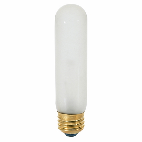 S3253 Dimmable Tubular Incandescent Lamp, 40 W, E26 Incandescent Lamp, T10 Shape, 280 Lumens Initial