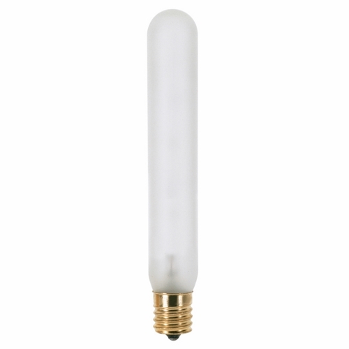 S3281 Dimmable Tubular Incandescent Lamp, 20 W, E17 Incandescent Lamp, T6.5 Shape, 140 Lumens Initial