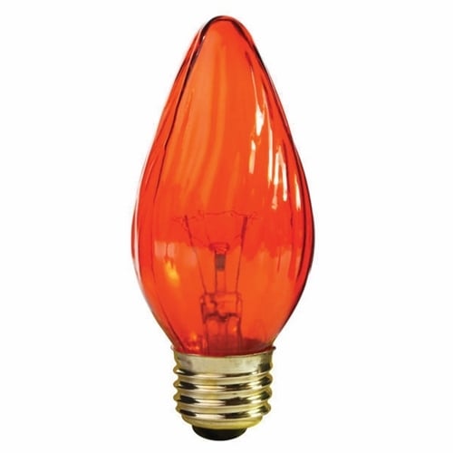S3366 Decorative Dimmable Vintage Incandescent Lamp, 25 W, E26 Incandescent Lamp, F15 Shape