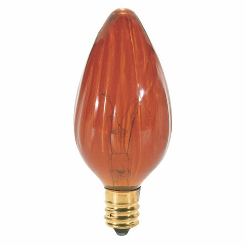 S3374 Decorative Dimmable Incandescent Lamp, 25 W, E12 Incandescent Lamp, F10 Shape
