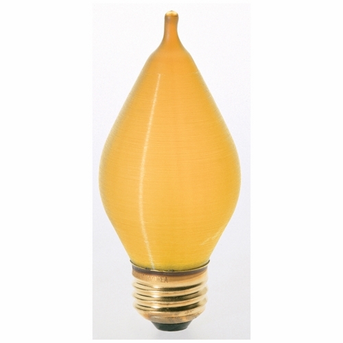 S3416 Decorative Dimmable Incandescent Lamp, 40 W, E26 Incandescent Lamp, C15 Shape