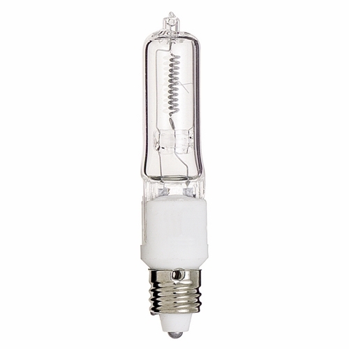 S3484 Dimmable Tubular Halogen Lamp, 75 W, E11 Lamp Base, T4 Shape, 120 V AC