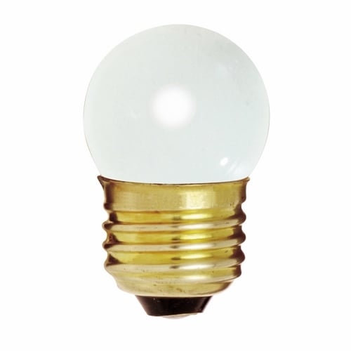 S3607 Dimmable Indicator and Sign Incandescent Lamp, 7.5 W, E26 Incandescent Lamp, S11 Shape, 20 Lumens Initial