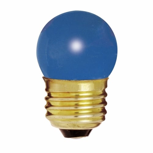 S3608 Dimmable Indicator and Sign Incandescent Lamp, 7.5 W, E26 Incandescent Lamp, S11 Shape, 40 Lumens Initial