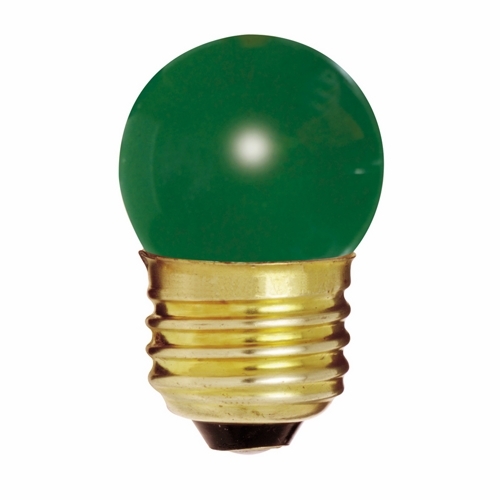 S3609 Dimmable Indicator and Sign Incandescent Lamp, 7.5 W, E26 Incandescent Lamp, S11 Shape, 40 Lumens Initial