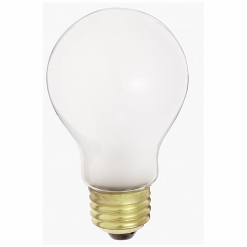 S4079 Dimmable General Service High Voltage Incandescent Lamp, 100 W, E26 Incandescent Lamp, A19 Shape, 1178 Lumens Initial