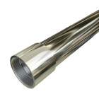 Rigid Stainless Steel 304 Conduit With Coupling 2-1/2" 10 Feet Long