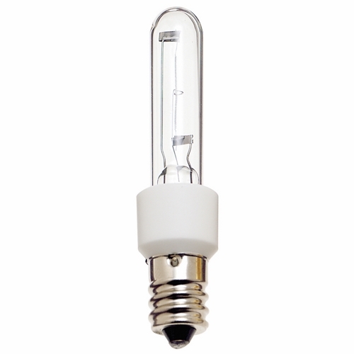 S4481 Dimmable Halogen Lamp, 40 W, E12 Lamp Base, T3 Shape, 120 VAC