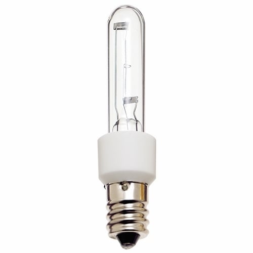 S4482 Dimmable Halogen Lamp, 60 W, E12 Lamp Base, T3 Shape, 120 VAC