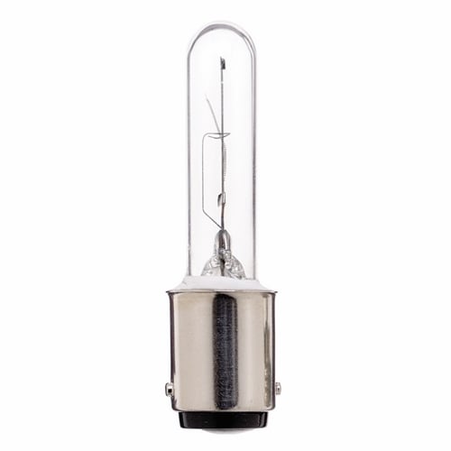 S4493 Dimmable Halogen Lamp, 40 W, BA15d Lamp Base, T3 Shape, 120 V AC