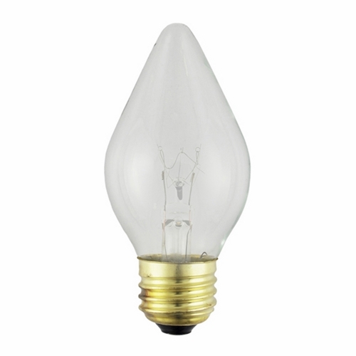 S4535 Decorative Dimmable Shatter Proof Incandescent Lamp, 60 W, E26 Incandescent Lamp, C15 Shape