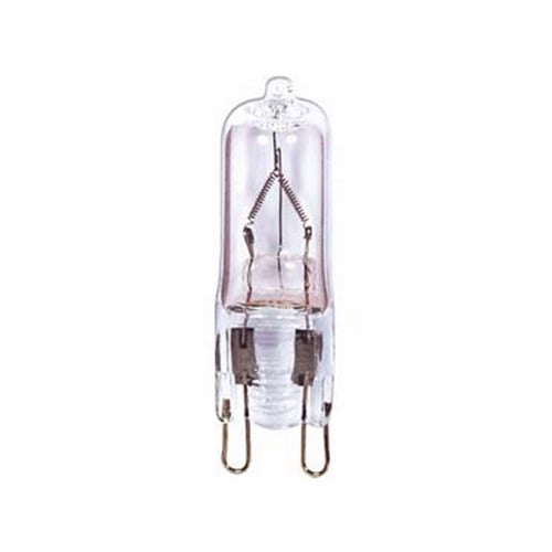 S4647 Dimmable Halogen Lamp, 40 W, G9 Lamp, T4 Shape, 450 Lumens Initial