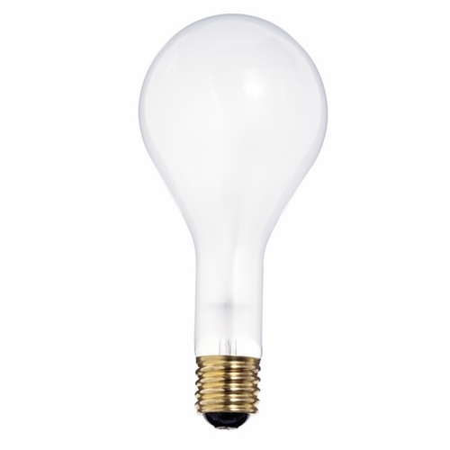 S4962 Dimmable General Service Incandescent Lamp, 300 W, E39 Incandescent Lamp, PS35, 3600 Lumens Initial