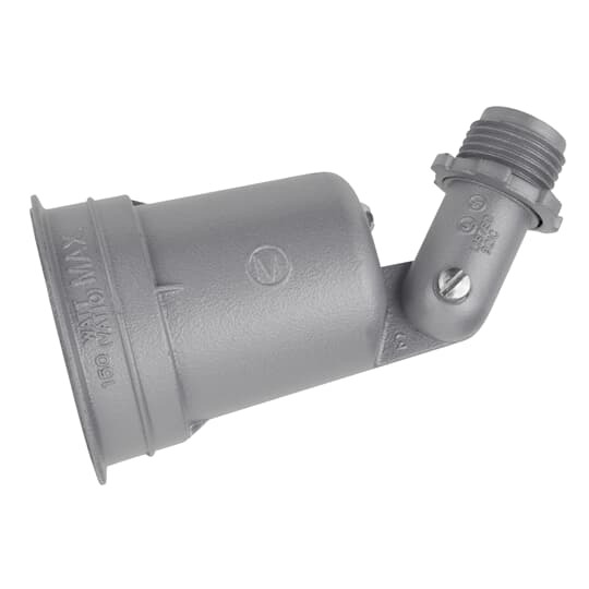 S500EG Red Dot 1-Lamp Weatherproof Lampholder With Gasket, 150 W