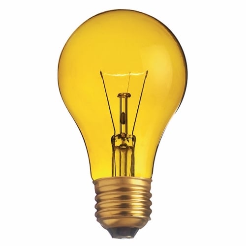 S6083 Dimmable General Service Incandescent Lamp, 25 W, E26 Incandescent Lamp, A19 Shape