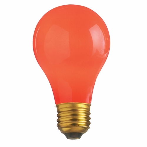 S6090 Dimmable General Service Incandescent Lamp, 25 W, E26 Incandescent Lamp, A19 Shape, 15 Lumens Initial
