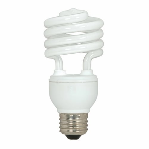 S6271 Compact Fluorescent Lamp, 18 W, E26 Lamp, T2 Mini Spiral Shape, 1140 Lumens Initial