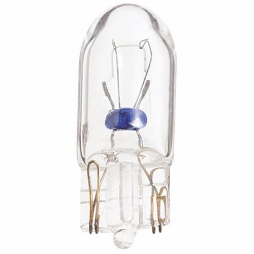S6969 Miniature Lamp, 5 W, W2.1x9.5d Lamp, T1.75 Shape, 33 Lumens Initial