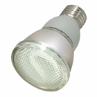 Compact Fluorescent Reflector Lamp, Designation: 11PAR20/27, 120 V, 11 WTT, PAR20 Shape, E26 Medium Base, 10000 HR, Lumens: 380 LM Initial, 2700 DEG K Color Temperature, Warm White 82 CRI, 3-7/8 IN Length, 2-15/32 IN Diameter
