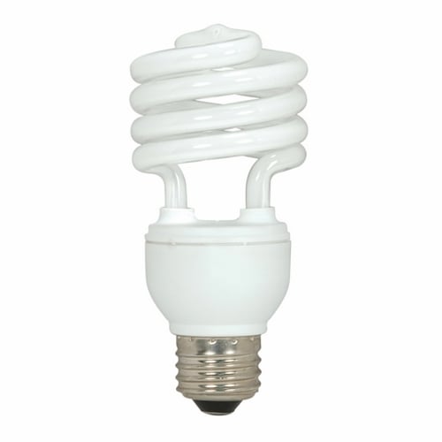 S7224 Compact Fluorescent Lamp, 18 W, E26 Lamp, T2 Mini Spiral Shape, 1140 Lumens Initial